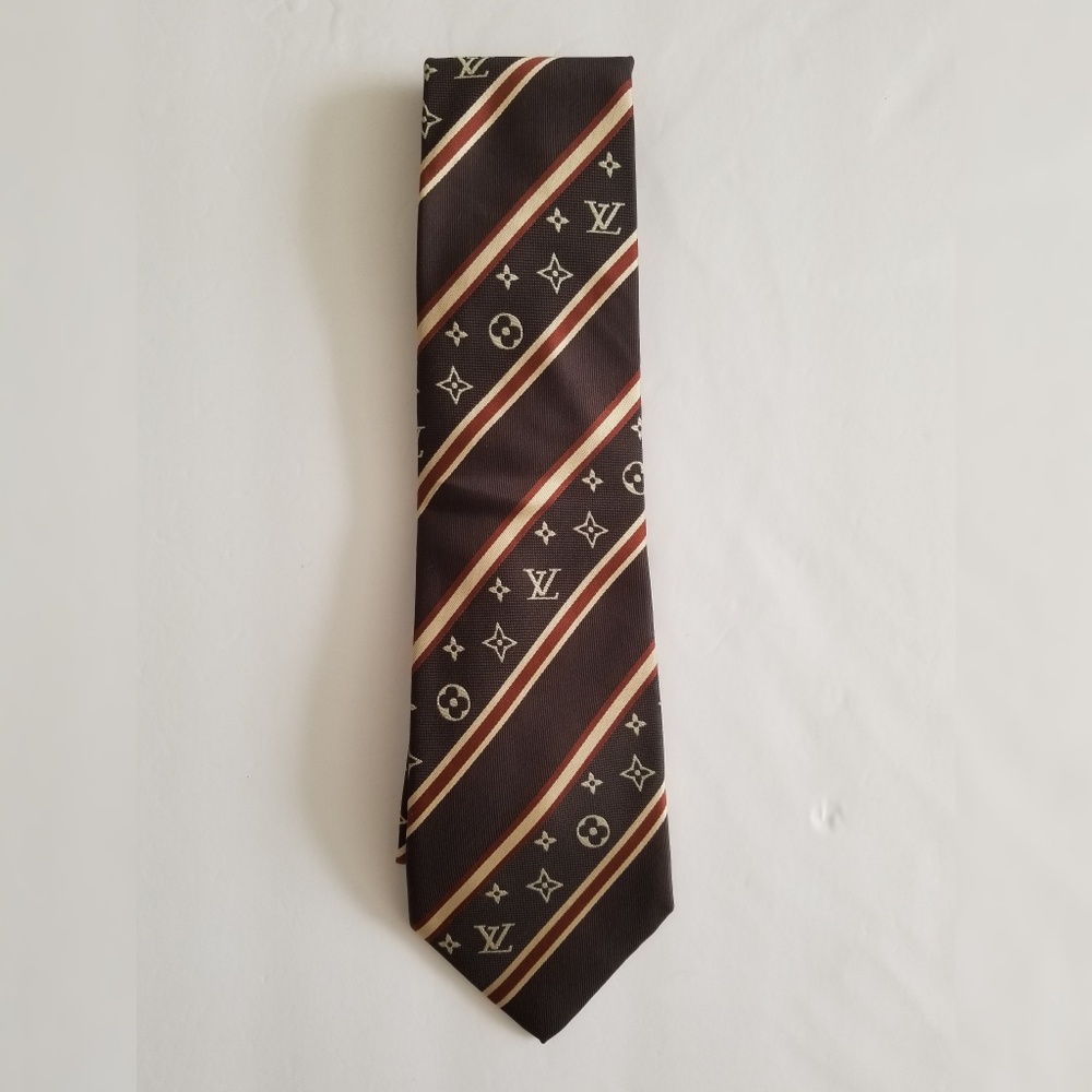 LOUIS VUITTON MONOGRAM TIE